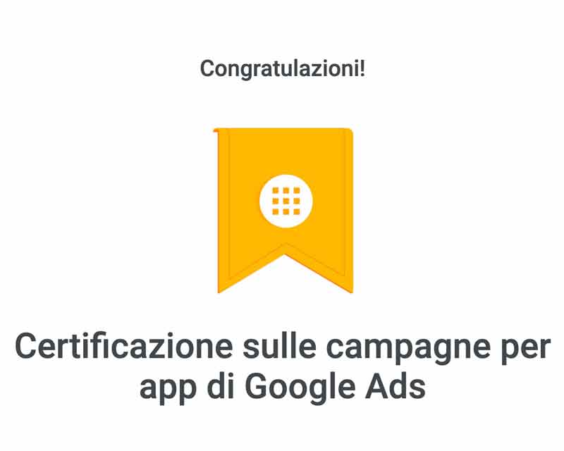certificazione app google fuel lab