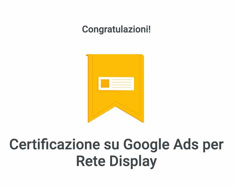 certificazione rete display google fuel lab